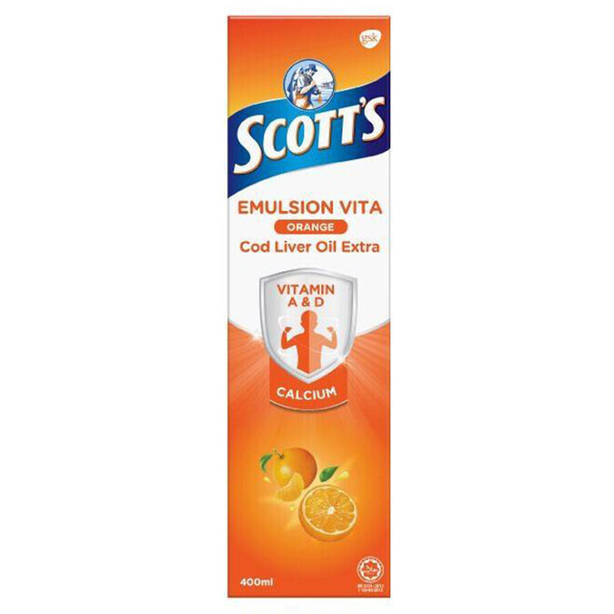 Scott’s Emulsion Cod Liver Oil Extra