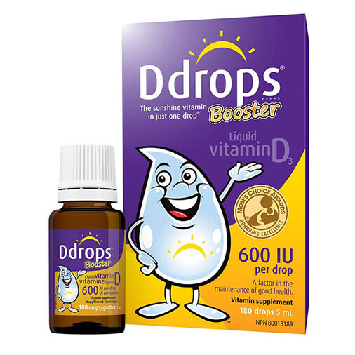Ddrops Booster Liquid Vitamin D3