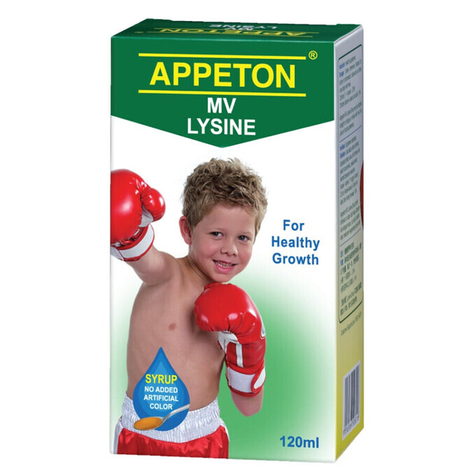 APPETON Multivitamin Lysine Syrup